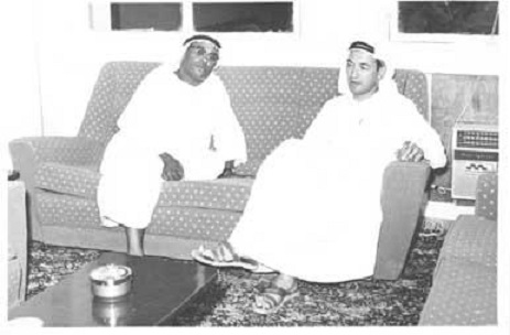 الإعلامي أحمدالعامر مع أحمد السيد عمر - يرحمهما الله