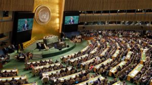 الأمم المتحدة منبر عاجز عن دفاع عن حقوق البشرية من شراهة السياسيين الطغاة 