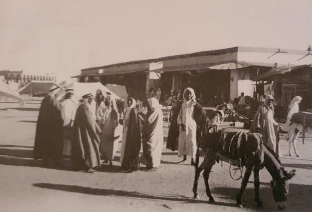 ساحة الصفاة في الكويت عام 1938 م