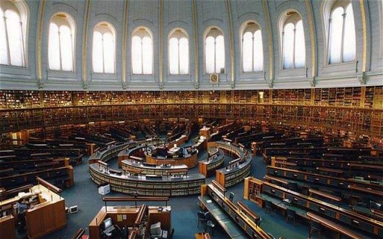 المكتبة البريطانية في لندن