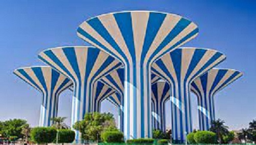 خزانات حفظ المياه في ابراج عدة في الكويت