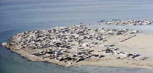 جزيرة ناروت السعودية من الجو