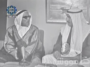 سيف الشملان في لقاء تلفزيوني مع إبراهيم عمر البكر - يرحمهما الله