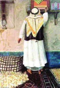 لوحة الفنان أيوب حسين