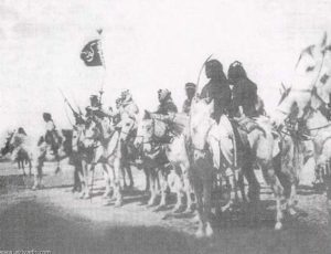 حشود كويتية تستعد للقاء ابن رشيد في حرب الصريف