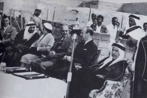 حفل افتتاح مستشفي الأميري برعاية الشيخ عبدالله السالم ( تاريخ الكويت )