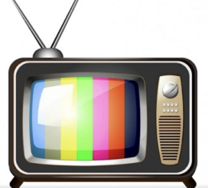 تلفزيون ملون قديم