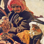Read more about the article صورة تاريخية لبيع الصقور في الكويت قديما في الإعلام الغربي