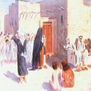 ساحة في أحد فرجان (أحياء ) الكويت قديما !