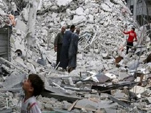 دمار في سورية 