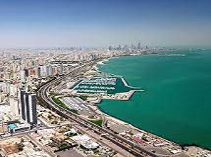 شاطئ منطقة السالمية الكويتية