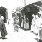 بداية مدخل سوق الغربللي قي مدينة الكويت القديمة