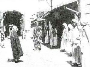 بداية مدخل سوق الغربللي قي مدينة الكويت القديمة 