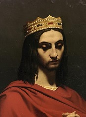 الملك كلوفيس الثاني ملك نوستريا بفرنسا