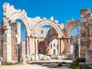 دير سمعان العمودي الأثري في سورية