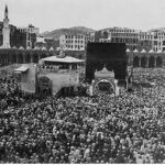 صلاة التراويح بالحرم المكي سنة 1881م