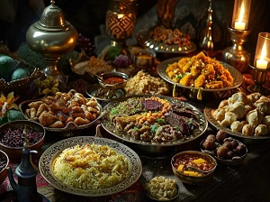 وليمة طعام