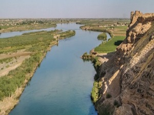 نهر ديالى في العراق