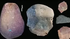 العثور على مئات القذائف الحجرية من العصور الوسطي في بلجيكا